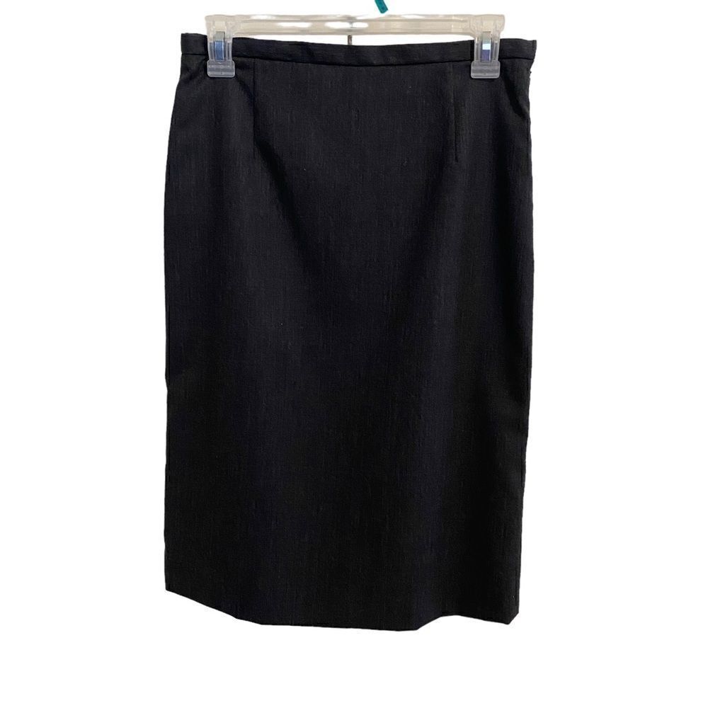 Women's Pendleton Virgin Wool Career Gray Skirt Size 2P